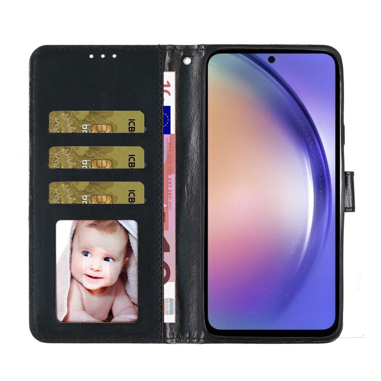 For Motorola Moto G86 5G Glitter Powder Flip Leather Phone Case(Black) - free shipping - PMC TechLife - Order now!