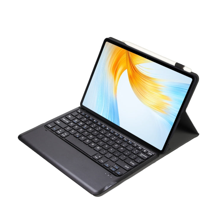 For Lenovo Xiaoxin Pad Pro 12.7 inch AM24 TPU Ultra-thin Detachable Bluetooth Keyboard Tablet Leather Case(Black) - Lenovo Keyboard by PMC TechLife | Online Shopping South Africa | PMC TechLife