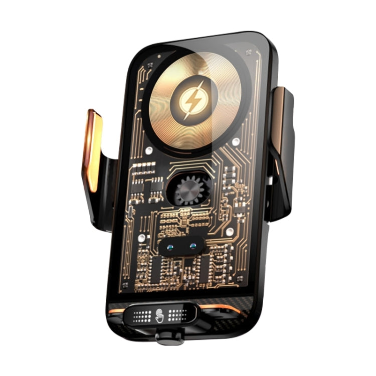 C05 Automatic Alignment Wireless Fast Charging Air Outlet Car Holder(Black) - free shipping - PMC TechLife - Order now!