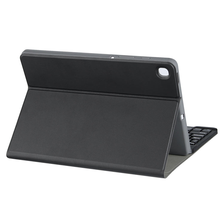For Samsung Galaxy Tab S9 FE Square Cap Bluetooth Keyboard Leather Case with Pen Slot(Dark Blue) - Samsung Keyboard by PMC TechLife | Online Shopping South Africa | PMC TechLife