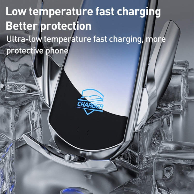 Q3S Infrared lnduction Wireless Fast Charging Air Outlet Car Holder(Black) - Wireless Charger Holders by PMC TechLife | Online Shopping South Africa | PMC TechLife | Buy Now Pay Later Mobicred