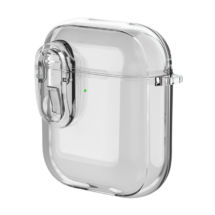For AirPods 1 / 2 Ice Crystals Shockproof Earphone Protective Case(Transparent) - free shipping - PMC Jewellery - Order now!