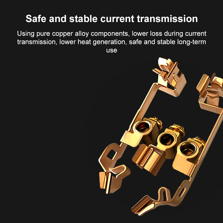 86mm Gray Aluminum Wire Drawing LED Switch Panel, Style:Five-hole USB Socket - free shipping - PMC Jewellery - Order now!