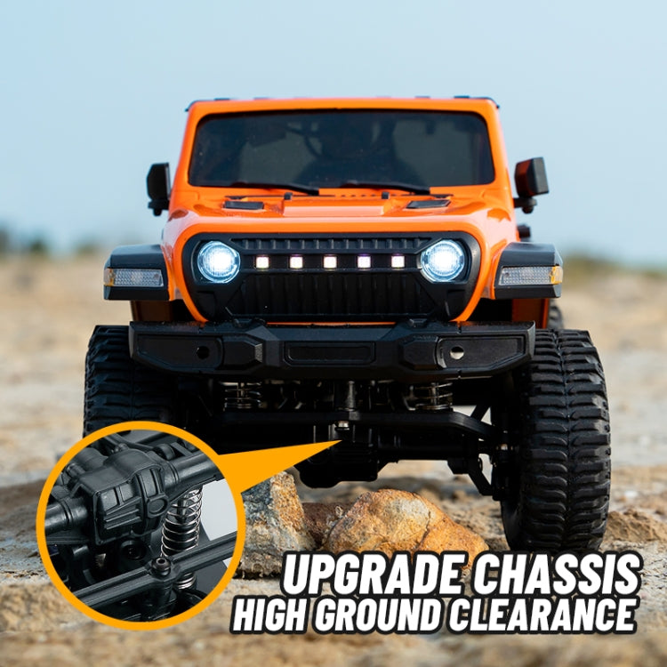 JJR/C C8801 4WD Drive Off-road Climbing Remote Control Vehicle(Orange) - RC Cars by JJR/C | Online Shopping South Africa | PMC Jewellery | Buy Now Pay Later Mobicred