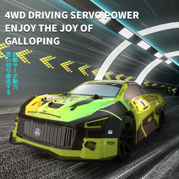 JJR/C Q165 4WD Expulsion Light Drift Remote Control Car(Green) - free shipping - PMC Jewellery - Order now!