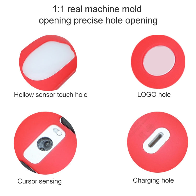 For Apple Magic Mouse 1 / 2 Mouse Silicone Protective Case(Yellow) - Protective Bags by PMC Jewellery | Online Shopping South Africa | PMC Jewellery | Buy Now Pay Later Mobicred