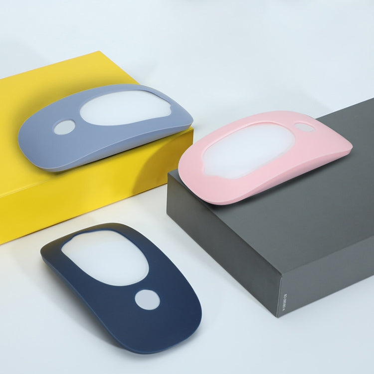For Apple Magic Mouse 1 / 2 Mouse Silicone Protective Case(Deep Space Gray) - Protective Bags by PMC Jewellery | Online Shopping South Africa | PMC Jewellery | Buy Now Pay Later Mobicred