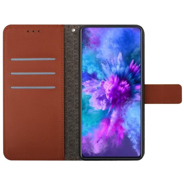 For Google Pixel 9 Pro Rhombic Grid Texture Leather Phone Case(Brown) - Google Cases by PMC Jewellery | Online Shopping South Africa | PMC Jewellery | Buy Now Pay Later Mobicred