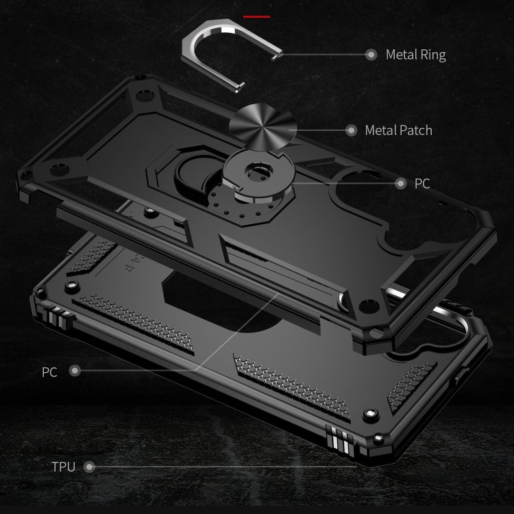 For Samsung Galaxy S24 5G Shockproof TPU + PC Phone Case(Black) - Galaxy S24 5G Cases by PMC TechLife | Online Shopping South Africa | PMC TechLife