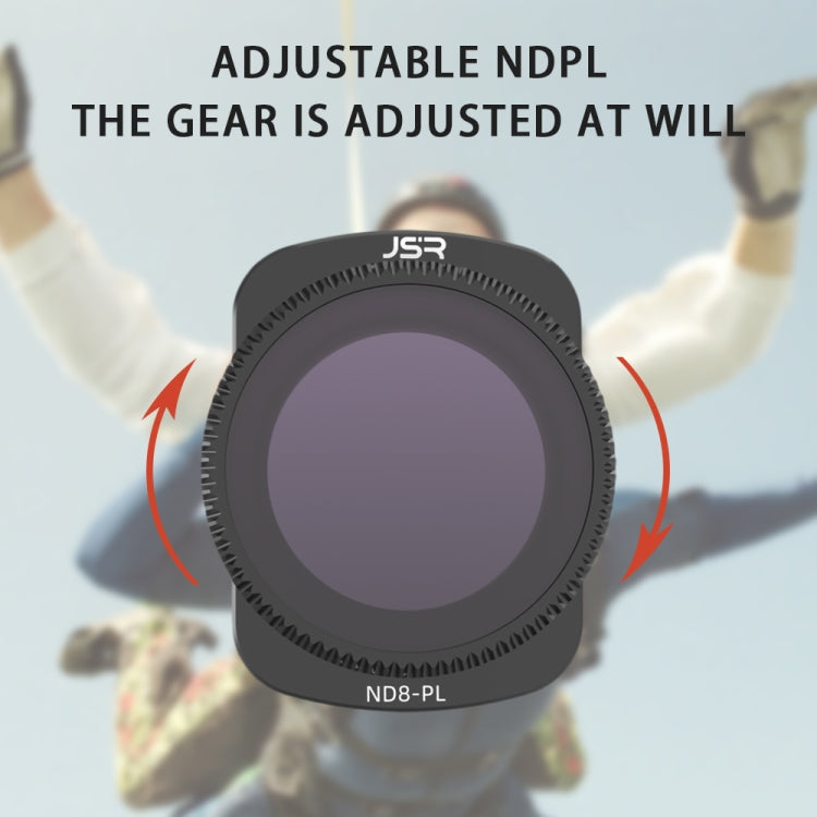 For DJI OSMO Pocket 3 JSR ZB Series Camera Lens Filter, Filter:Streak Drawing Blue - free shipping - PMC TechLife - Order now!