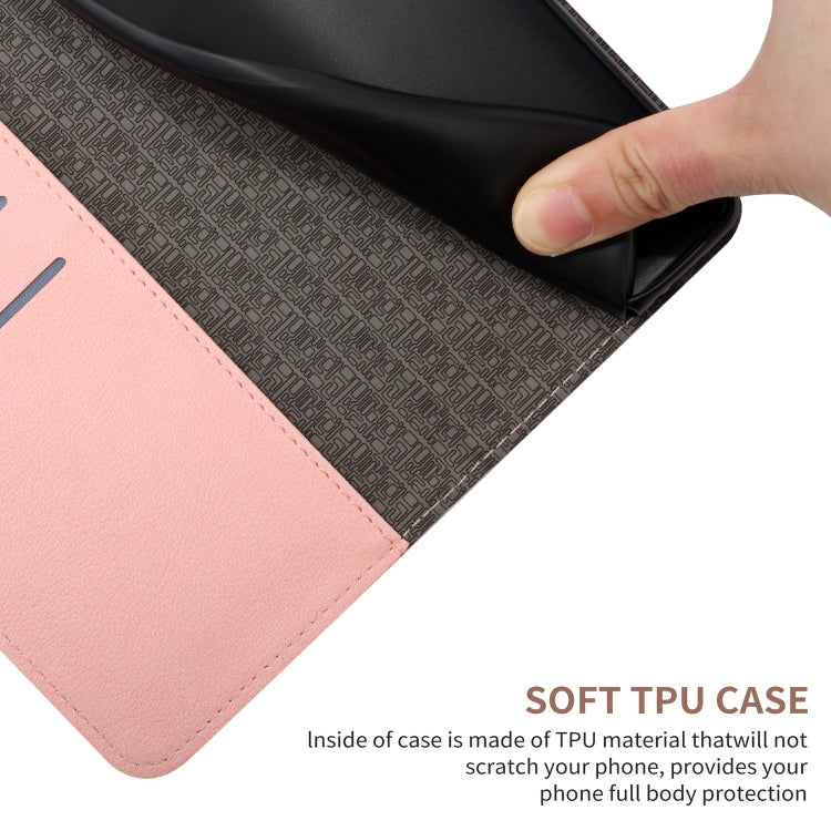 For Motorola Edge 5G 2024 Rhombic Grid Texture Leather Phone Case(Pink) - free shipping - PMC Jewellery - Order now!