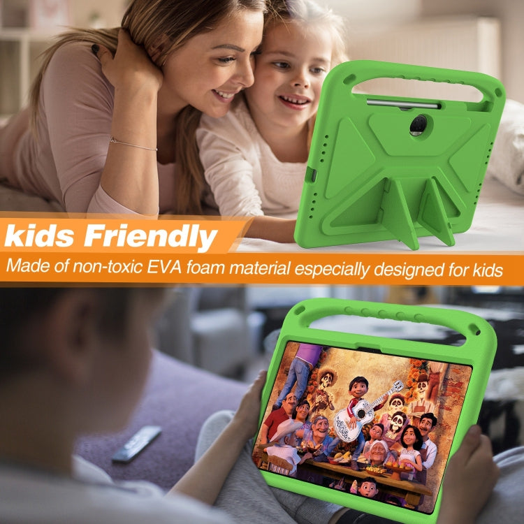 For Honor Pad 9 Handle Portable EVA Shockproof Tablet Case(Green) - Honor by PMC TechLife | Online Shopping South Africa | PMC TechLife | Buy Now Pay Later Mobicred