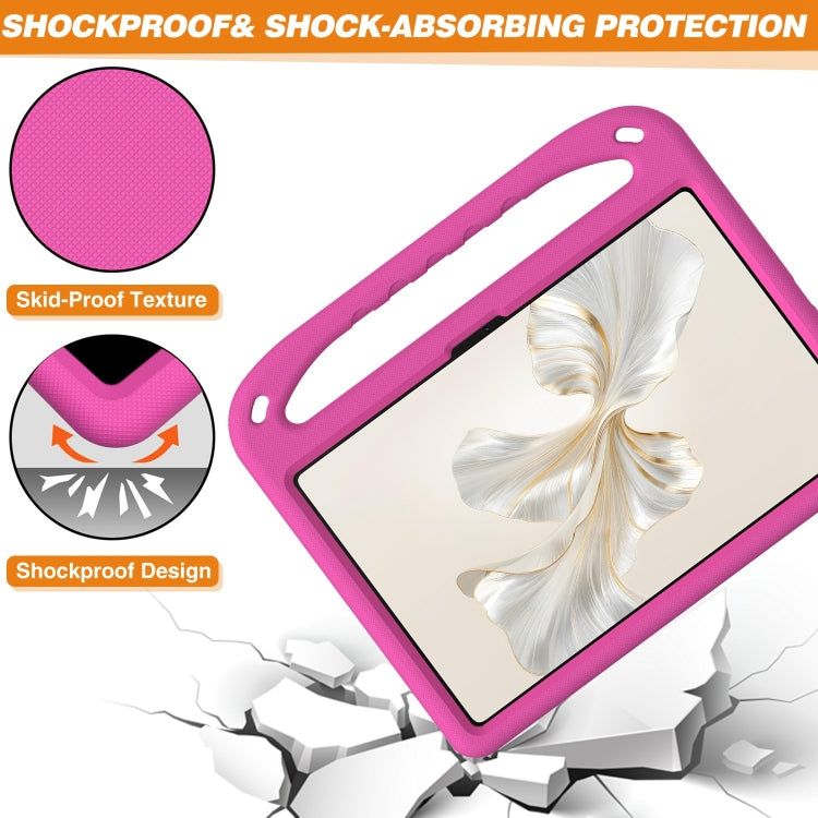 For Honor Pad 9 Handle Portable EVA Shockproof Tablet Case(Rose Red) - free shipping - PMC TechLife - Order now!