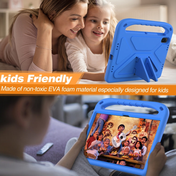 For Honor Pad X8a Handle Portable EVA Shockproof Tablet Case(Blue) - Honor by PMC TechLife | Online Shopping South Africa | PMC TechLife | Buy Now Pay Later Mobicred