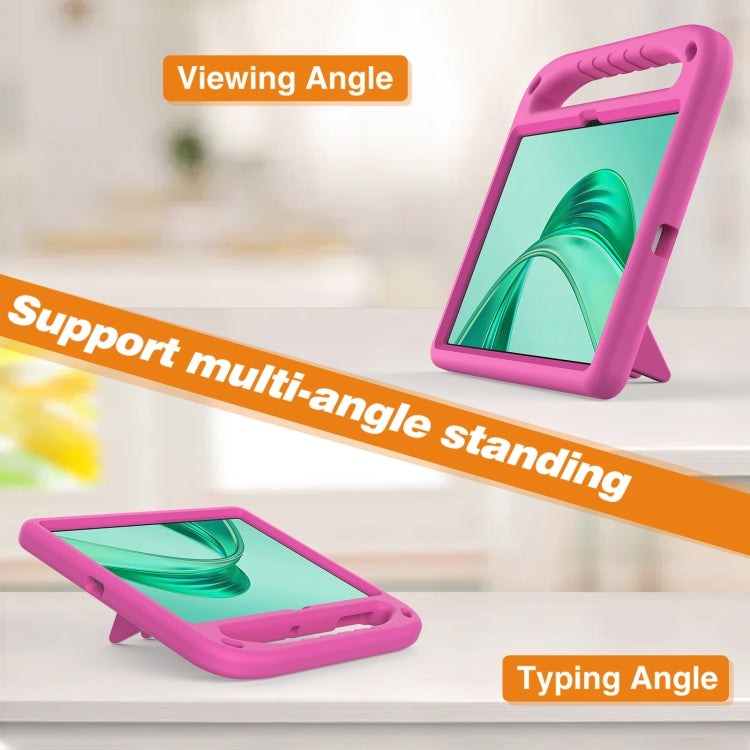 For Honor Pad X8a Handle Portable EVA Shockproof Tablet Case(Rose Red) - Honor by PMC TechLife | Online Shopping South Africa | PMC TechLife | Buy Now Pay Later Mobicred