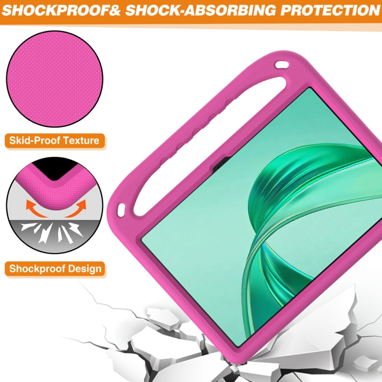 For Honor Pad X8a Handle Portable EVA Shockproof Tablet Case(Rose Red) - Honor by PMC TechLife | Online Shopping South Africa | PMC TechLife | Buy Now Pay Later Mobicred