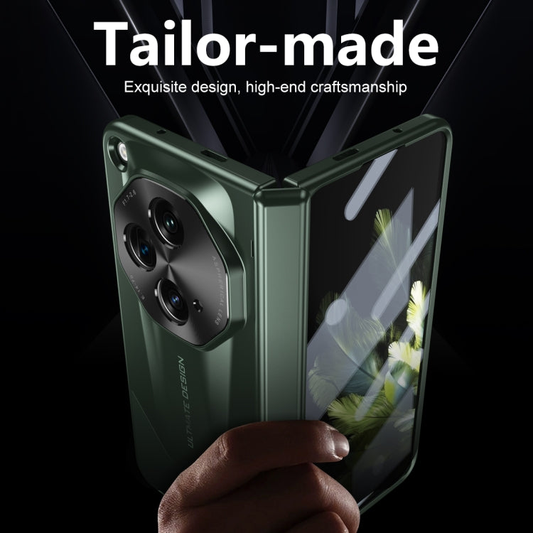 For OPPO Find N3 / OnePlus Open Integrated Frosted Electroplating Full Coverage Phone Case(Green) - OnePlus Cases by PMC TechLife | Online Shopping South Africa | PMC TechLife | Buy Now Pay Later Mobicred