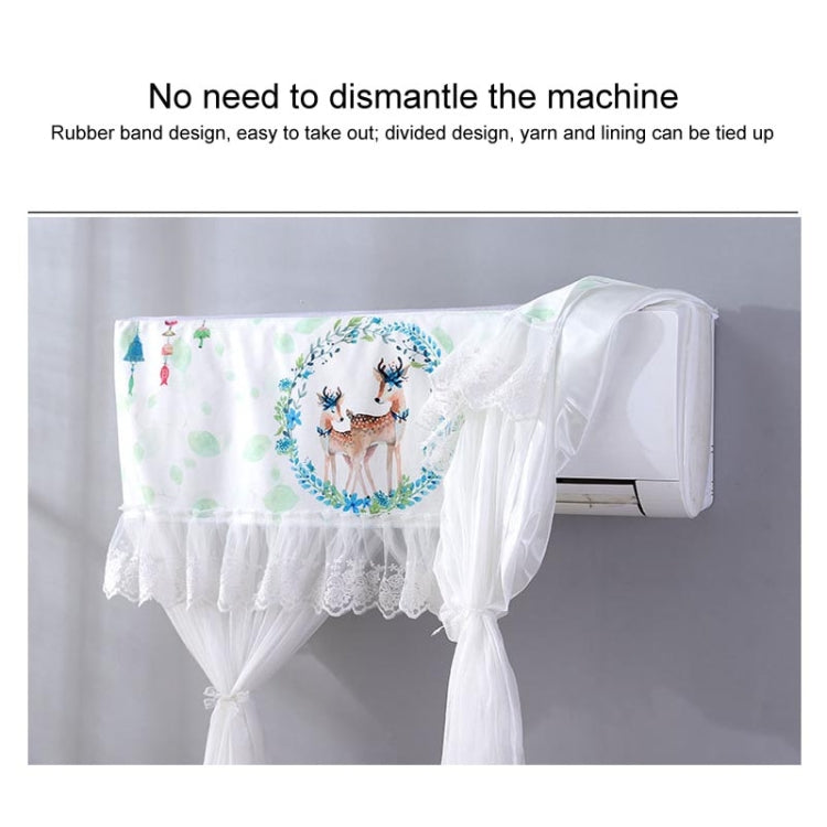 Do Not Take Dust-proof And Anti Direct Blowing Simple Wind Hanging Machine Air Conditioner Moon Cover, Size:Width 86 �� Thickness 20 �� Height 90cm(Swing Tree) - Dust Covers by PMC TechLife | Online Shopping South Africa | PMC TechLife | Buy Now Pay Later Mobicred