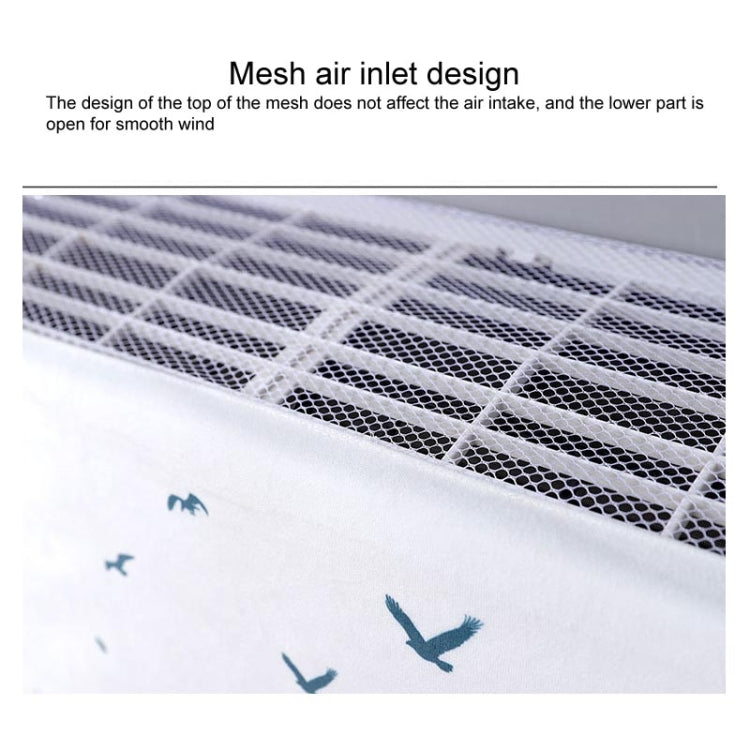 Do Not Take Dust-proof And Anti Direct Blowing Simple Wind Hanging Machine Air Conditioner Moon Cover, Size:Width 86 �� Thickness 20 �� Height 90cm(Swing Tree) - Dust Covers by PMC TechLife | Online Shopping South Africa | PMC TechLife | Buy Now Pay Later Mobicred