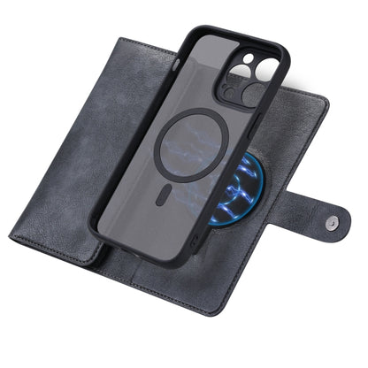 For iPhone 13 Pro ViLi GV Series MagSafe Magnetic Zipper Leather Phone Case(Black) - iPhone 13 Pro Cases by ViLi | Online Shopping South Africa | PMC Jewellery | Buy Now Pay Later Mobicred