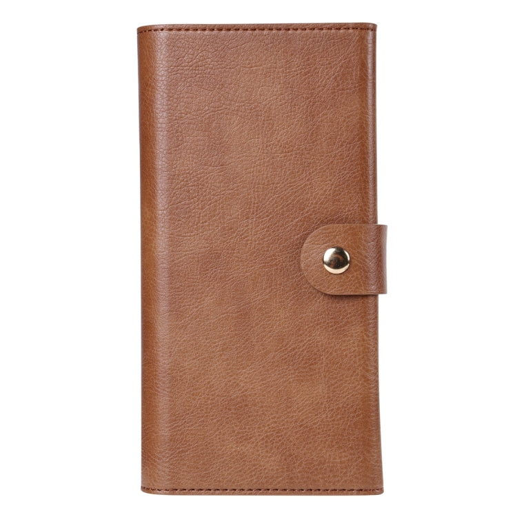 For iPhone 13 Pro Max ViLi GV Series MagSafe Magnetic Zipper Leather Phone Case(Brown) - free shipping - PMC Jewellery - Order now!