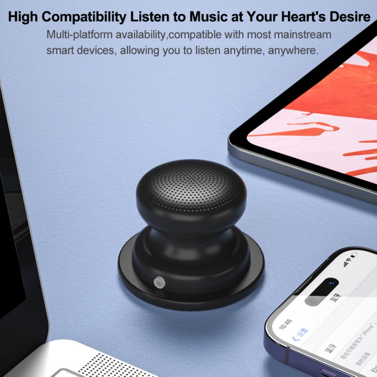 EWA A117 Portable Mini Magnetic Phone Holder Bluetooth Metal Speaker(Blue) - free shipping - PMC Jewellery - Order now!