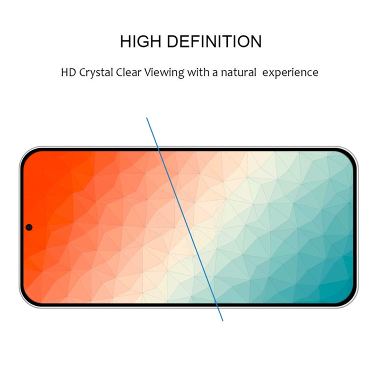 For Samsung Galaxy S24 5G Full Glue Screen Tempered Glass Film, Support Fingerprint Unlocking - Galaxy S24 5G Tempered Glass by PMC TechLife | Online Shopping South Africa | PMC TechLife | Buy Now Pay Later Mobicred