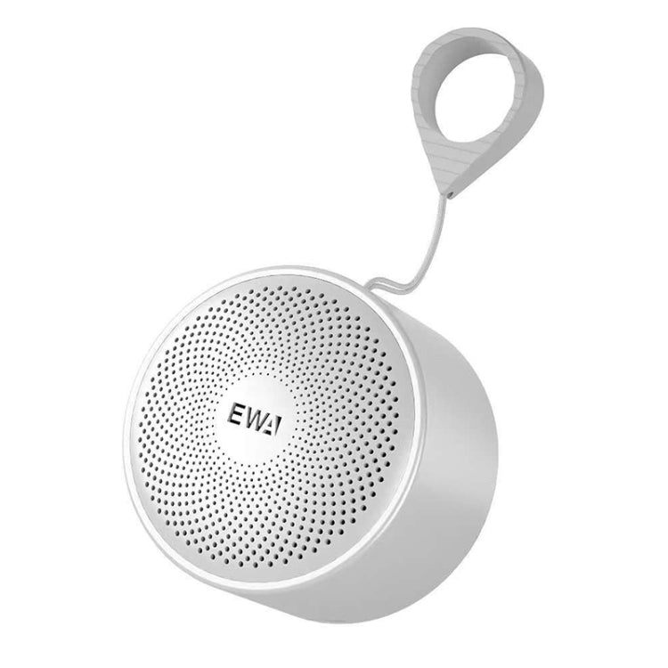 EWA A124 Portable Mini TWS Bluetooth Speaker Outdoor IPX5 Waterproof Subwoofer(Silver) - free shipping - PMC Jewellery - Order now!