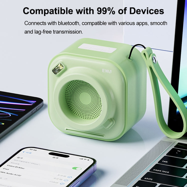 EWA A132 Portable Mini Stereo Wireless Bluetooth Speaker(Black) - free shipping - PMC Jewellery - Order now!