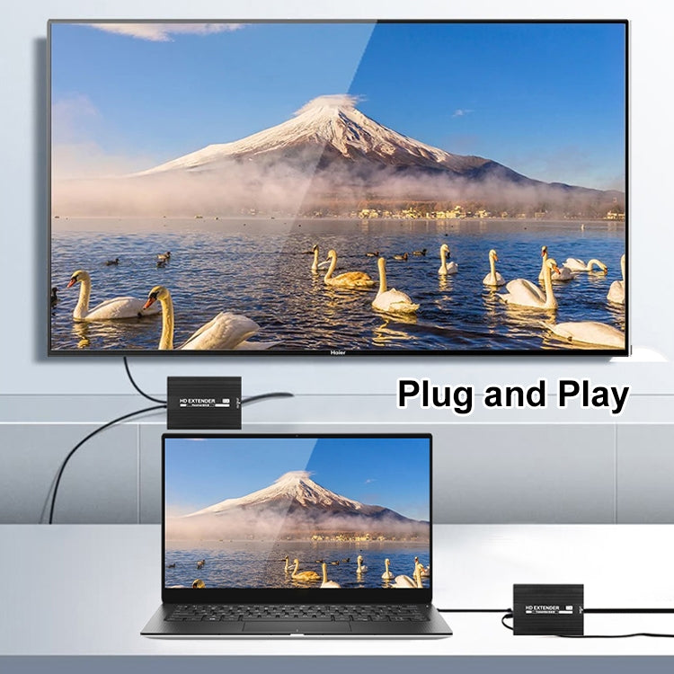 Measy ET1815 HDMI Extender Transmitter and Receiver Converter, Transmission Distance: 150m, Plug:US - free shipping - PMC Jewellery - Order now!