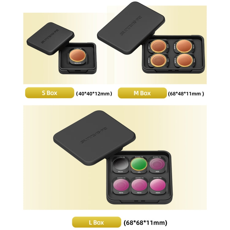 For DJI OSMO Pocket 3 Sunnylife Camera Lens Magnetic Metal Filter, Filter:4 in 1 ND8/16/32/64 - free shipping - PMC TechLife - Order now!