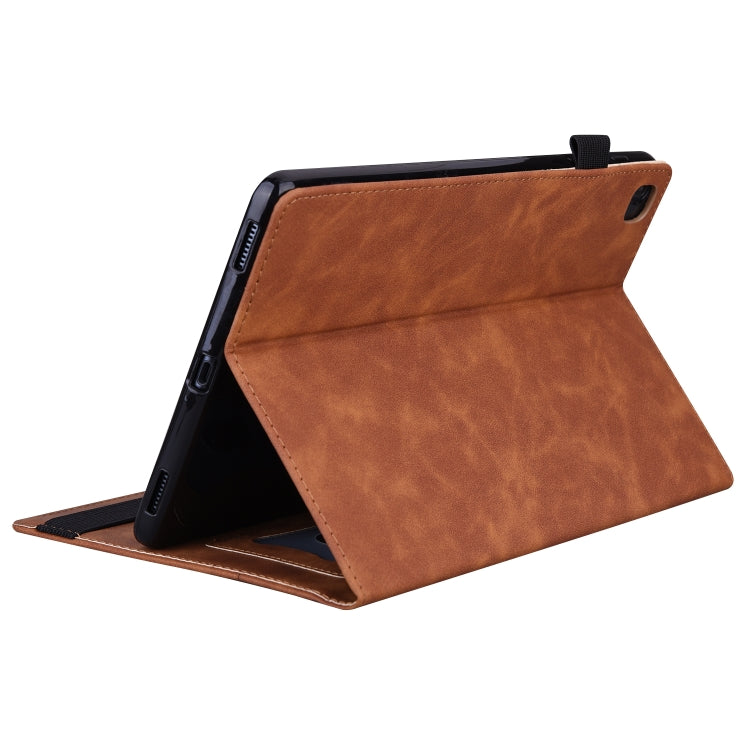 For Lenovo Tab M11 / Xiaoxin Pad 11 2024 2025 Business Shockproof Horizontal Flip Leather Tablet Case(Brown) - free shipping - PMC Jewellery - Order now!