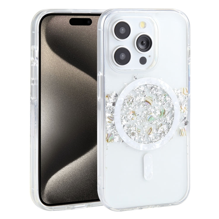 For iPhone 15 Pro Max DFANS DESIGN Magsafe Magnetic Starlight Shining Phone Case(Silver Foil Shell) - iPhone 15 Pro Max Cases by DFANS DESIGN | Online Shopping South Africa | PMC Jewellery | Buy Now Pay Later Mobicred