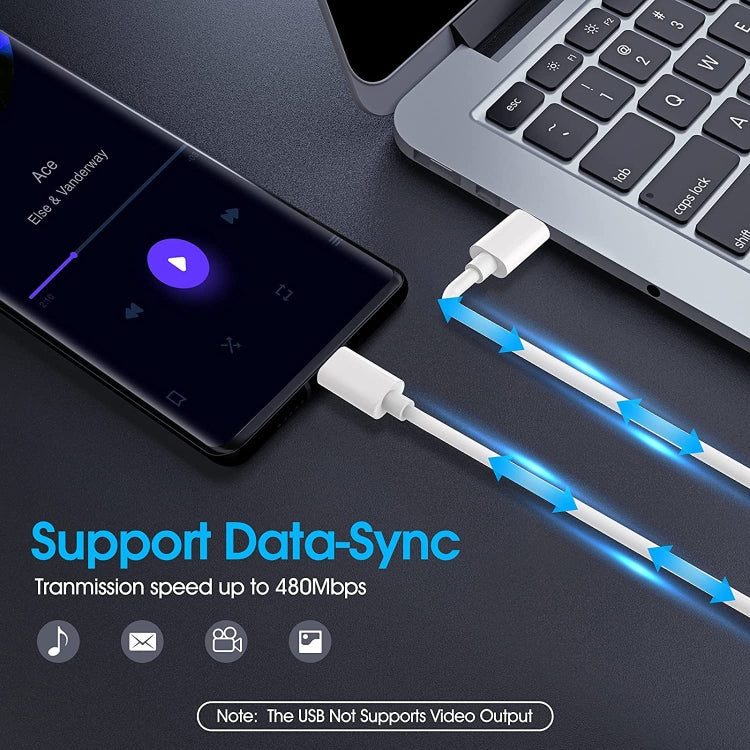 Type-C to Type-C PD 60W Fast Charging Data Cable, Length: 1m - USB-C & Type-C Cable by PMC TechLife | Online Shopping South Africa | PMC TechLife