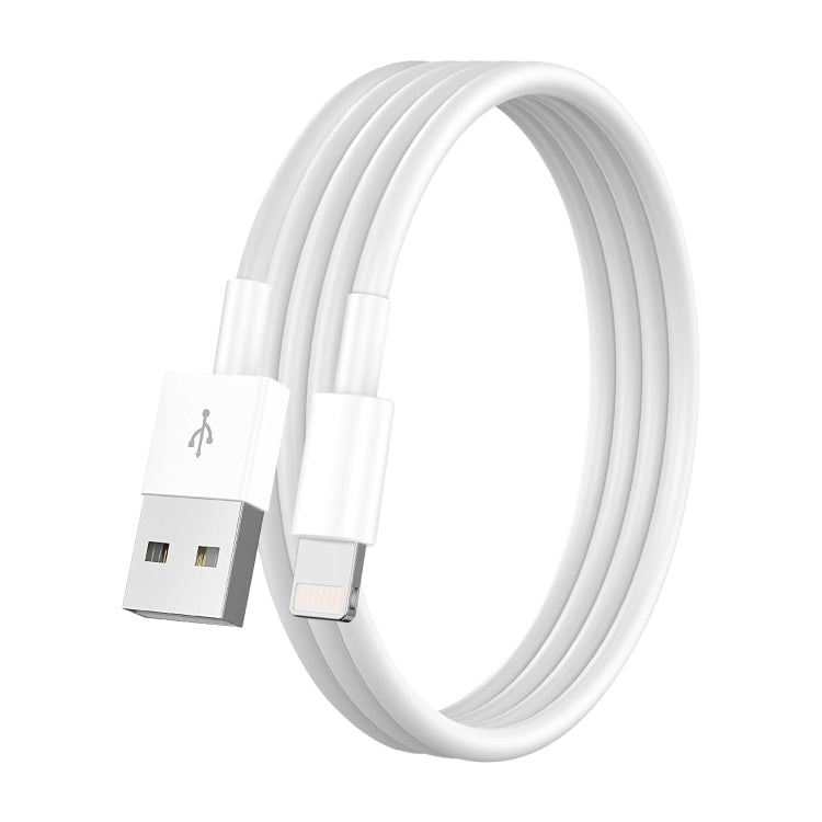 USB to 8 Pin Fast Charging Data Cable, Length: 1m - Normal Style Cable by PMC Jewellery | Online Shopping South Africa | PMC Jewellery | Buy Now Pay Later Mobicred