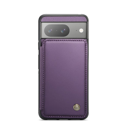 For Google Pixel 8 CaseMe C22 Card Slots Holder RFID Anti-theft Phone Case(Purple) - Google Cases by CaseMe | Online Shopping South Africa | PMC Jewellery | Buy Now Pay Later Mobicred