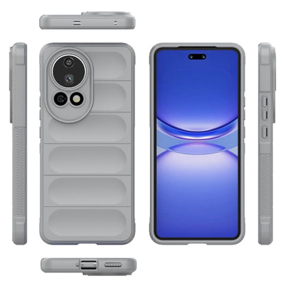 For Huawei nova 12 Ultra / 12 Pro Magic Shield TPU + Flannel Phone Case(Grey) - Huawei Cases by PMC Jewellery | Online Shopping South Africa | PMC Jewellery | Buy Now Pay Later Mobicred