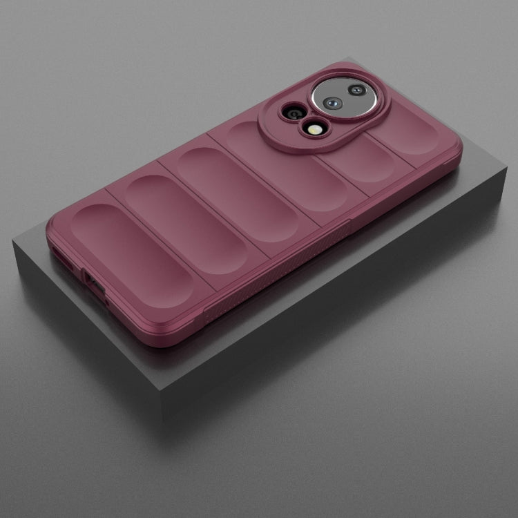 For Huawei nova 12 Ultra / 12 Pro Magic Shield TPU + Flannel Phone Case(Wine Red) - Huawei Cases by PMC TechLife | Online Shopping South Africa | PMC TechLife | Buy Now Pay Later Mobicred