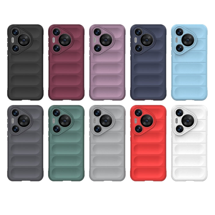 For Huawei Pura 70 Pro / 70 Pro+ Magic Shield TPU + Flannel Phone Case(Dark Green) - free shipping - PMC TechLife - Order now!