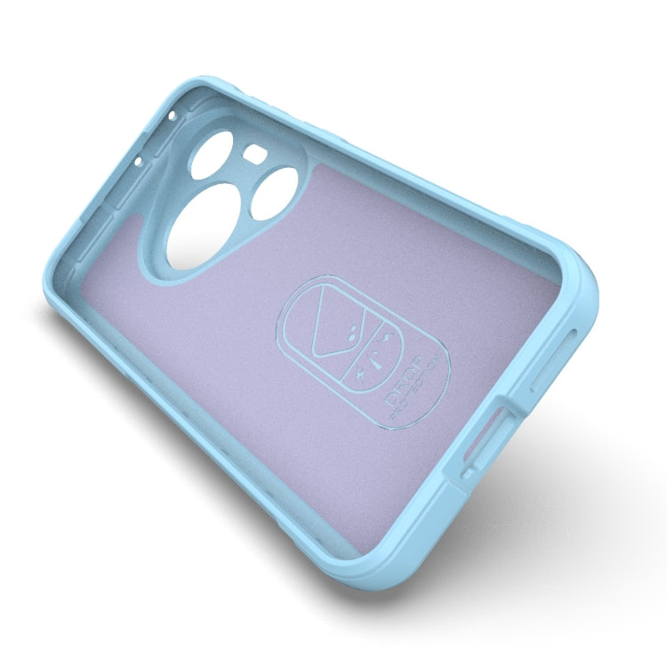 For Huawei Pura 70 Pro / 70 Pro+ Magic Shield TPU + Flannel Phone Case(Dark Blue) - Huawei Cases by PMC TechLife | Online Shopping South Africa | PMC TechLife | Buy Now Pay Later Mobicred