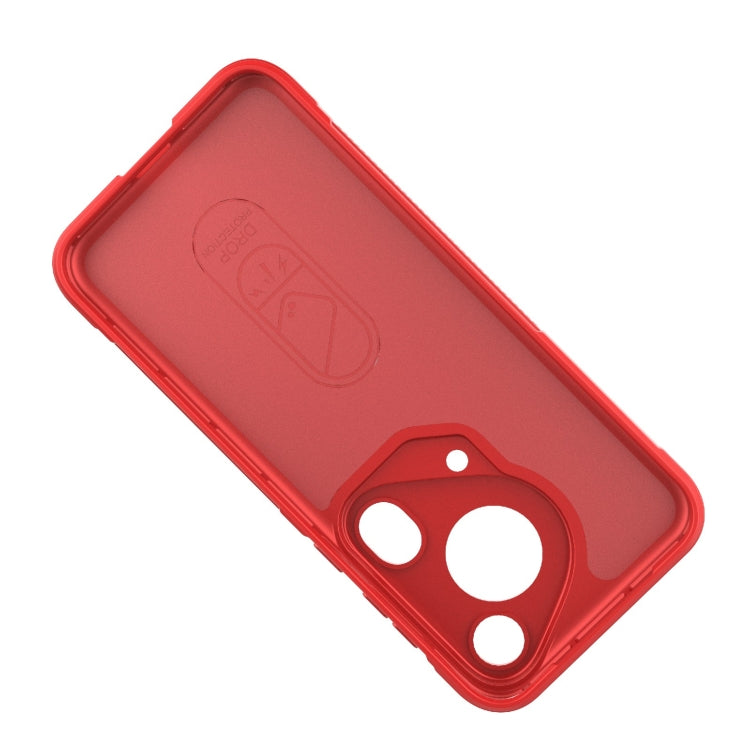 For Huawei Pura 70 Ultra Magic Shield TPU + Flannel Phone Case(Dark Green) - Huawei Cases by PMC TechLife | Online Shopping South Africa | PMC TechLife | Buy Now Pay Later Mobicred
