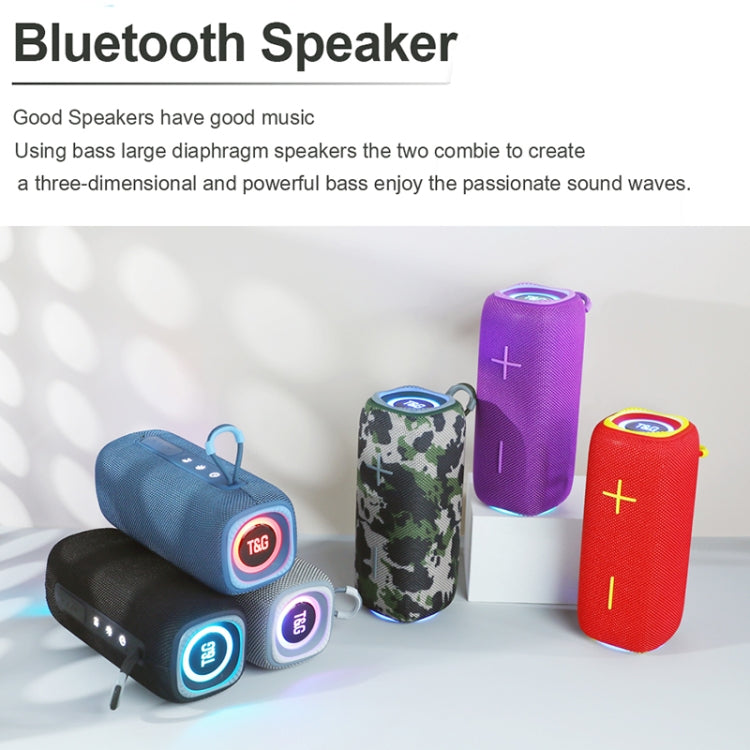 T&G TG654 Portable 3D Stereo Subwoofer Wireless Bluetooth Speaker(Blue) - free shipping - PMC Jewellery - Order now!