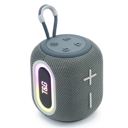 T&G TG664 LED Portable Subwoofer Wireless Bluetooth Speaker(Grey) - Desktop Speaker by T&G | Online Shopping South Africa | PMC Jewellery | Buy Now Pay Later Mobicred