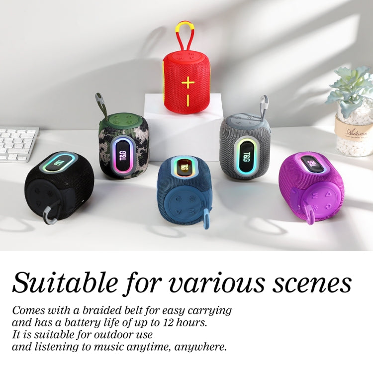 T&G TG664 LED Portable Subwoofer Wireless Bluetooth Speaker(Black) - free shipping - PMC Jewellery - Order now!