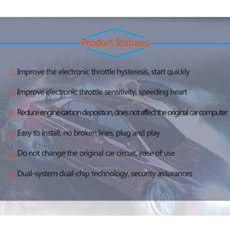 For Mitsubishi Mirage 2017+ TROS TS-6Drive Potent Booster Electronic Throttle Controller - Car Modification by TROS | Online Shopping South Africa | PMC TechLife | Buy Now Pay Later Mobicred
