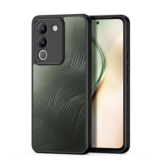 For vivo V29e / Y200 5G Global DUX DUCIS Aimo Series TPU + PC Frosted Feel Phone Case(Black) - vivo Cases by DUX DUCIS | Online Shopping South Africa | PMC Jewellery | Buy Now Pay Later Mobicred