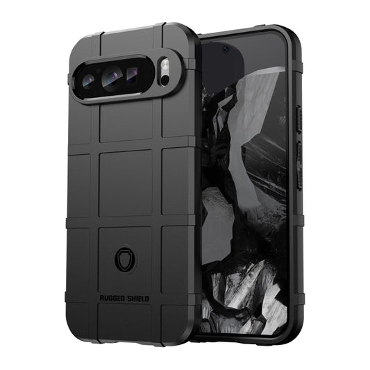 For Google Pixel 9 Pro Full Coverage Shockproof TPU Phone Case(Black) - Google Cases by PMC Jewellery | Online Shopping South Africa | PMC Jewellery | Buy Now Pay Later Mobicred