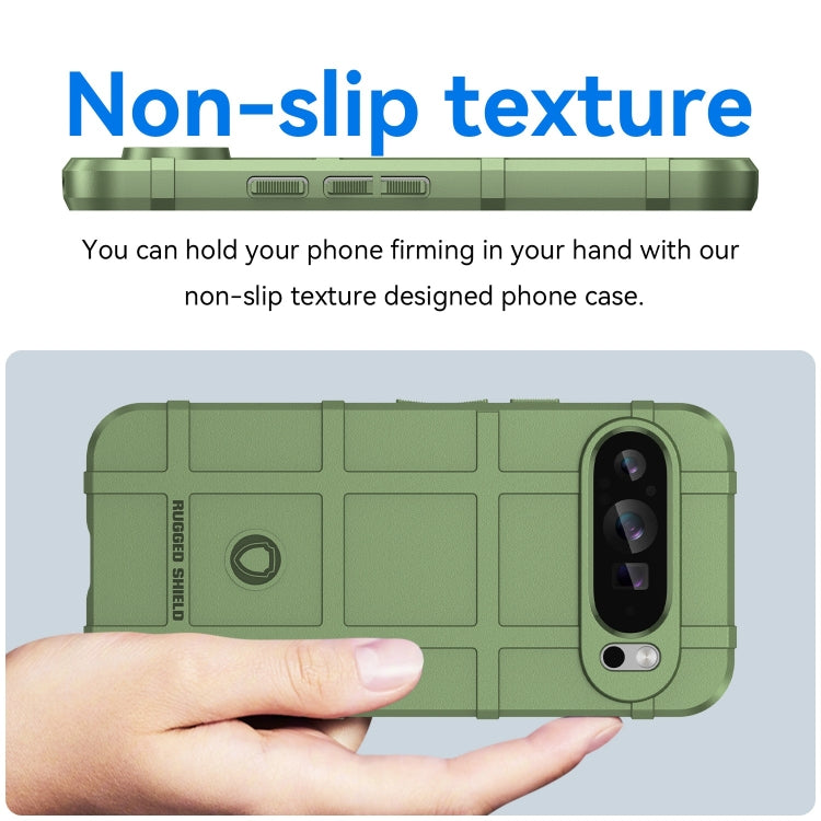 For Google Pixel 9 Pro Full Coverage Shockproof TPU Phone Case(Green) - Google Cases by PMC TechLife | Online Shopping South Africa | PMC TechLife | Buy Now Pay Later Mobicred