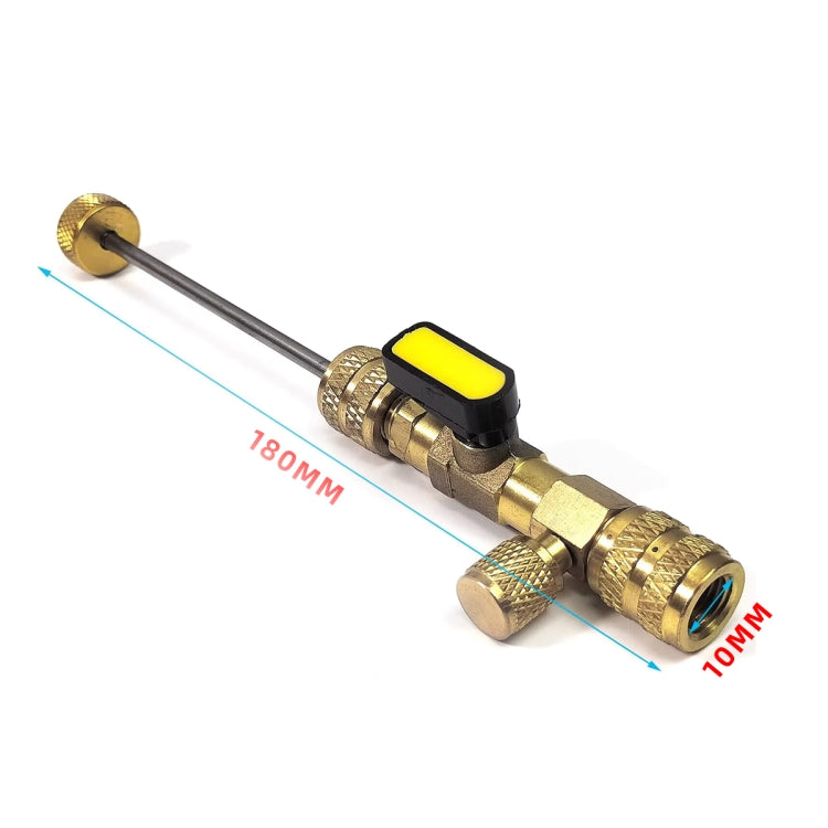 CP-4091 T6 Spool Remover Installation Tool with Dual Size SAE 1/4 and 5/16 Ports(Gold) - Booster Cable & Clip by PMC TechLife | Online Shopping South Africa | PMC TechLife