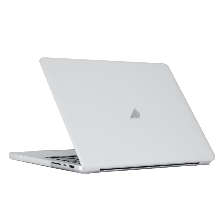 For MacBook Pro 16 inch M3 Laptop Matte Style Protective Case(Transparent) - MacBook Pro Cases by PMC Jewellery | Online Shopping South Africa | PMC Jewellery | Buy Now Pay Later Mobicred